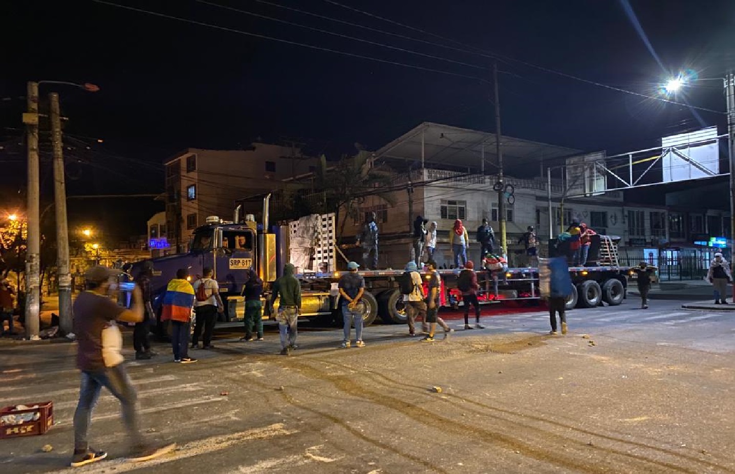 Niña de 10 años resultó lesionada durante disturbios del fin de semana 1