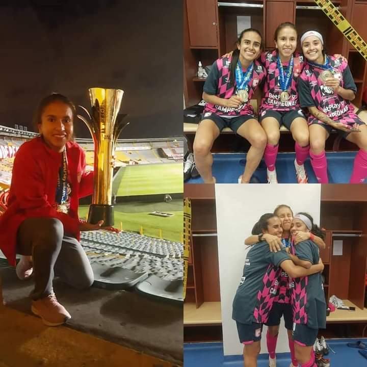 La tolimense Andrea Peralta se alzó con el titulo Santafereño. 1