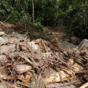 Deslizamientos de tierra tiene incomunicados a los habitantes de Bilbao, Planadas 5