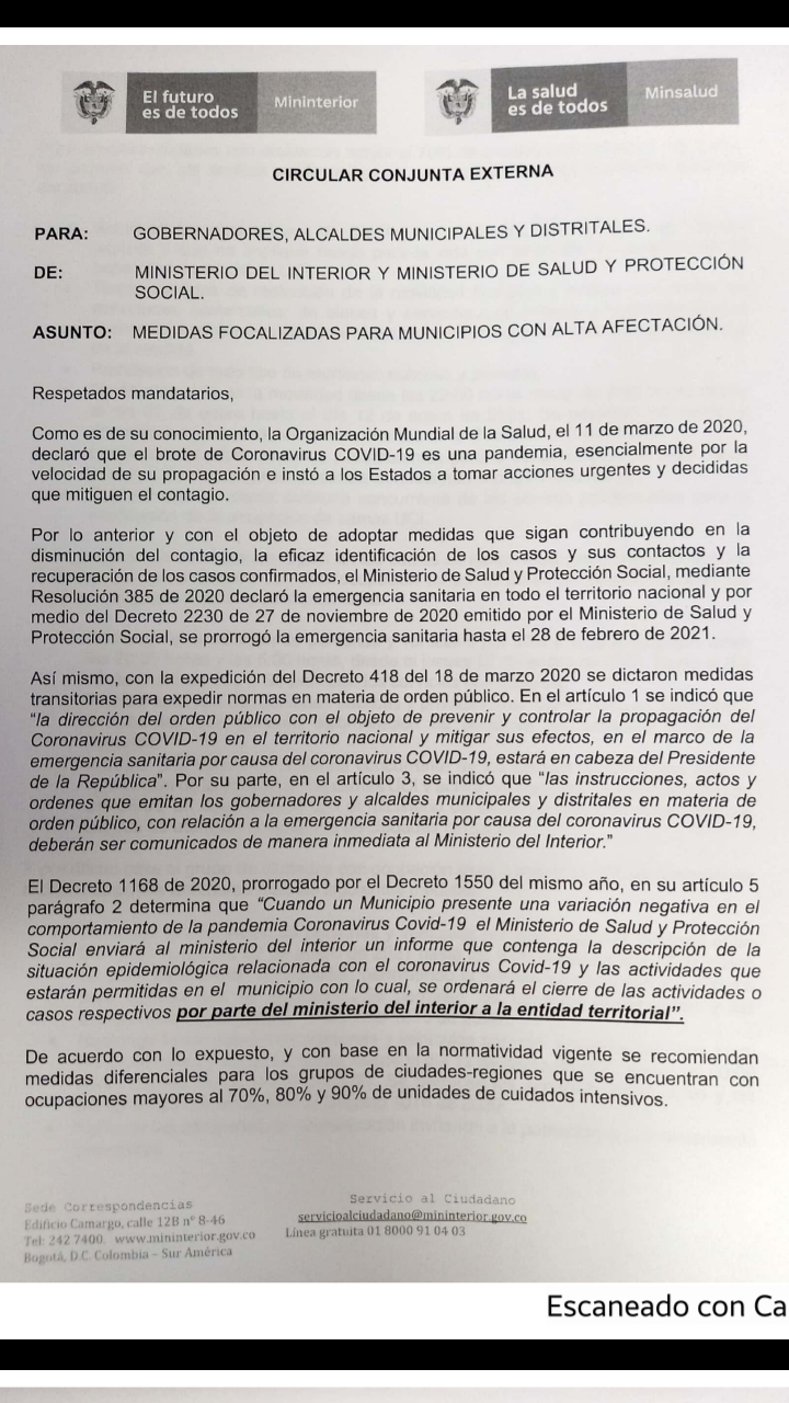 Así serán los toques de queda en ciudades que superen el 70% de ocupación en UCI 8