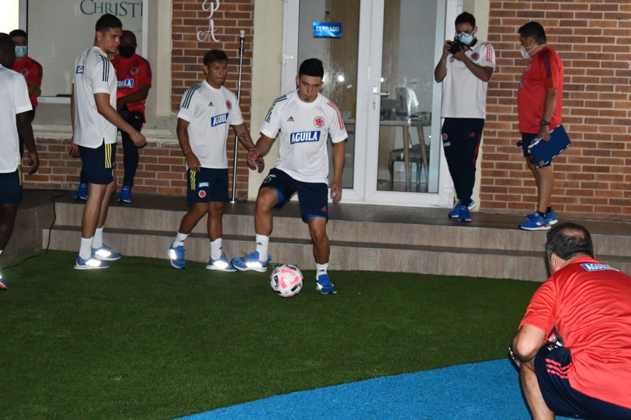 La selección Colombia con Reinaldo Rueda ya empieza trabajos en Barranquilla. 4