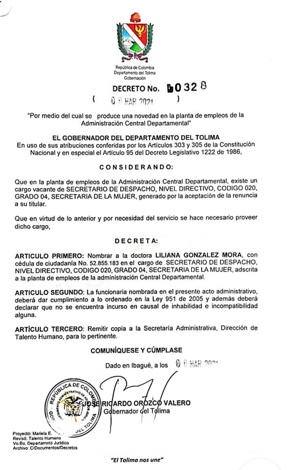 Nombran a funcionaria del Ibal como nueva secretaria de la Mujer 4