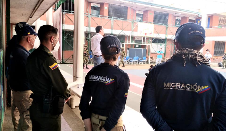 Por cometer actos delictivos fueron deportados venezolanos residentes en Melgar 1