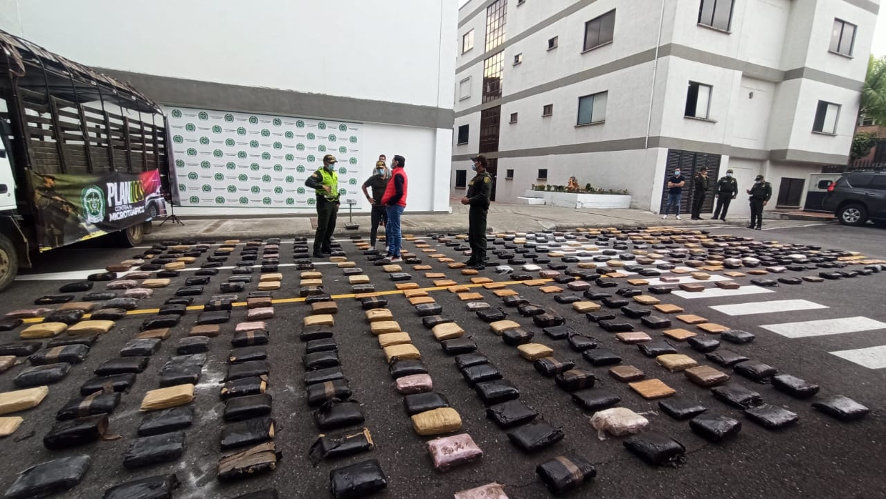 En Ibagué ya se han incautado más de un millón de dosis de marihuana 1