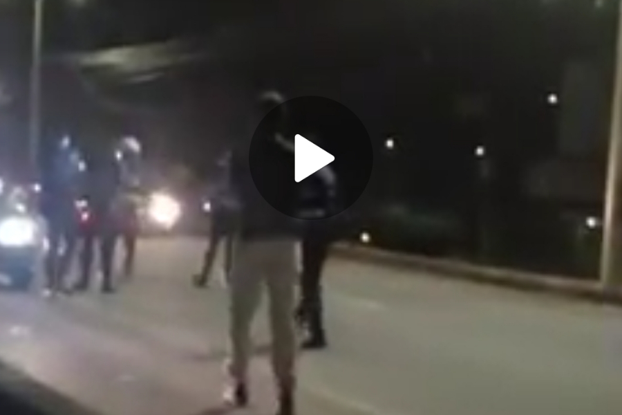 Por usar arma de fogueo investigarán a Agente Azul en Ibagué 1