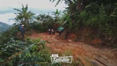 Destruida la vía hacia San Juan de la China en Ibagué 4