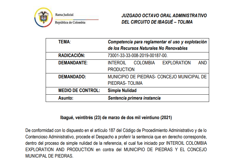 Ganan demanda de nulidad en contra del Municipio de Piedras que prohíbe la minería 12