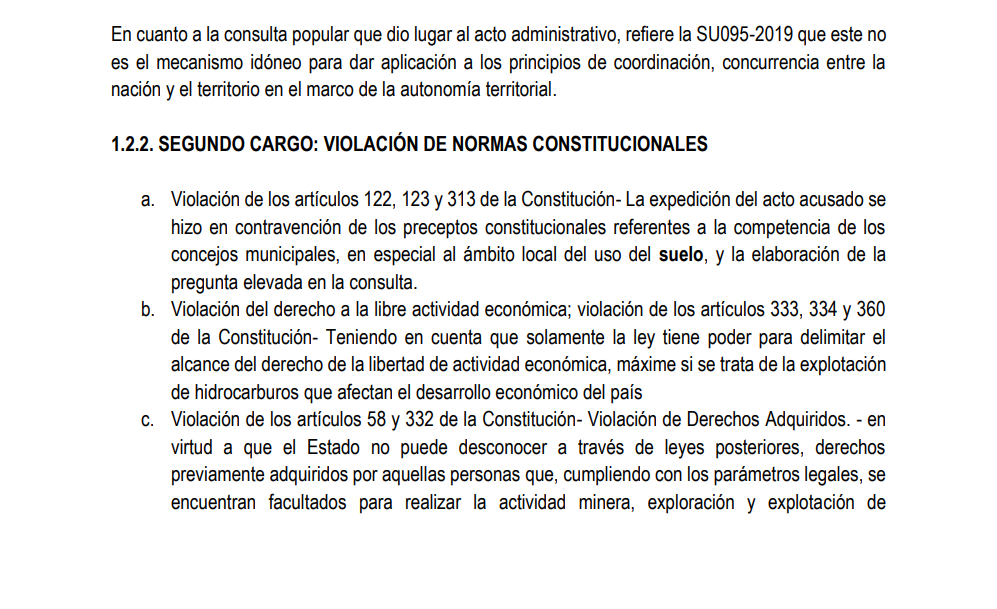 Ganan demanda de nulidad en contra del Municipio de Piedras que prohíbe la minería 14