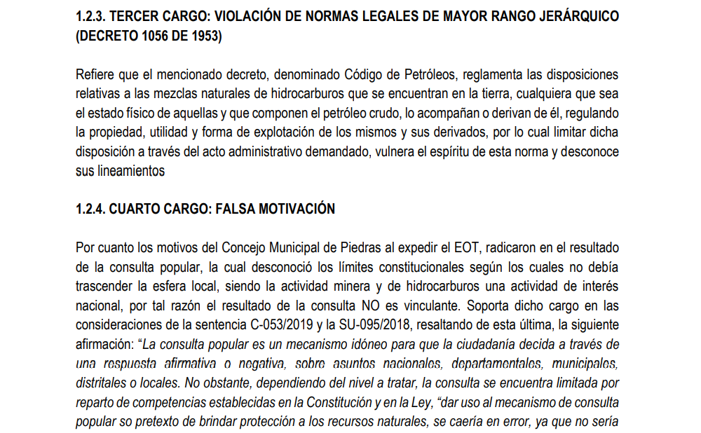 Ganan demanda de nulidad en contra del Municipio de Piedras que prohíbe la minería 15