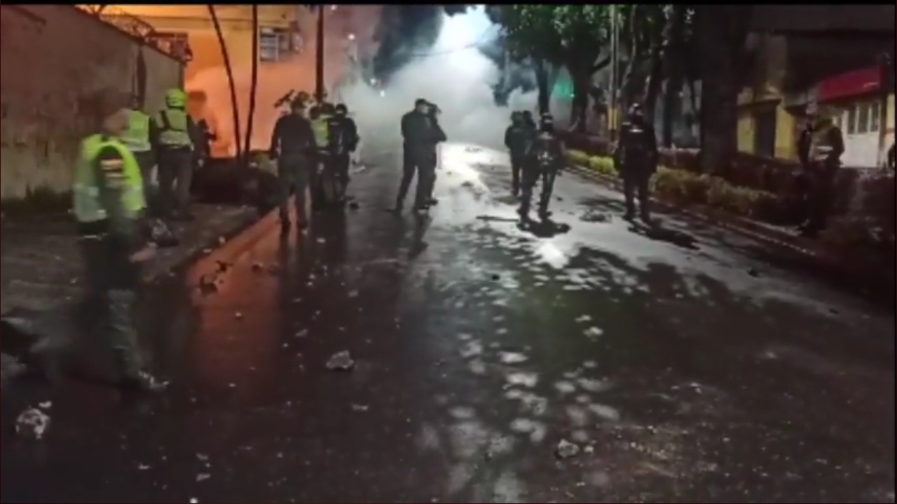Noche de disturbios deja ocho capturados en Ibagué 1