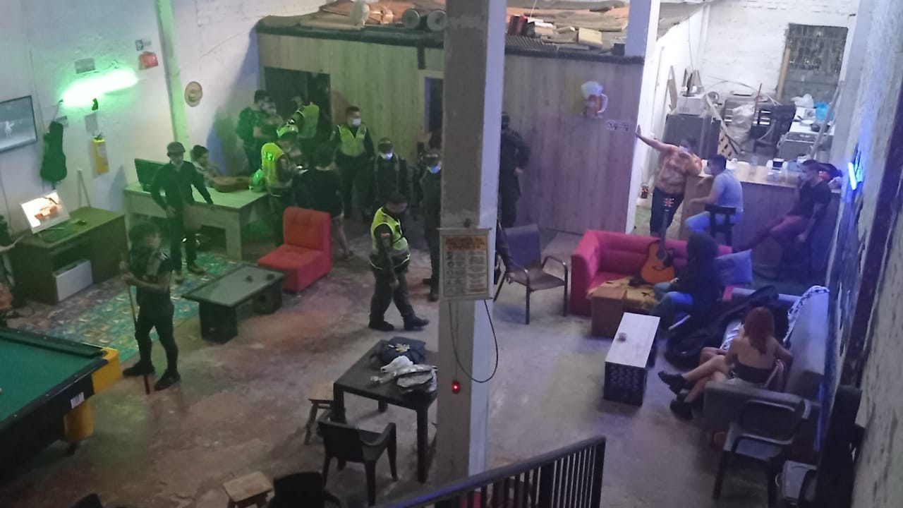 Hallan 15 menores de edad en qué fiesta clandestina en el centro de Ibagué 2