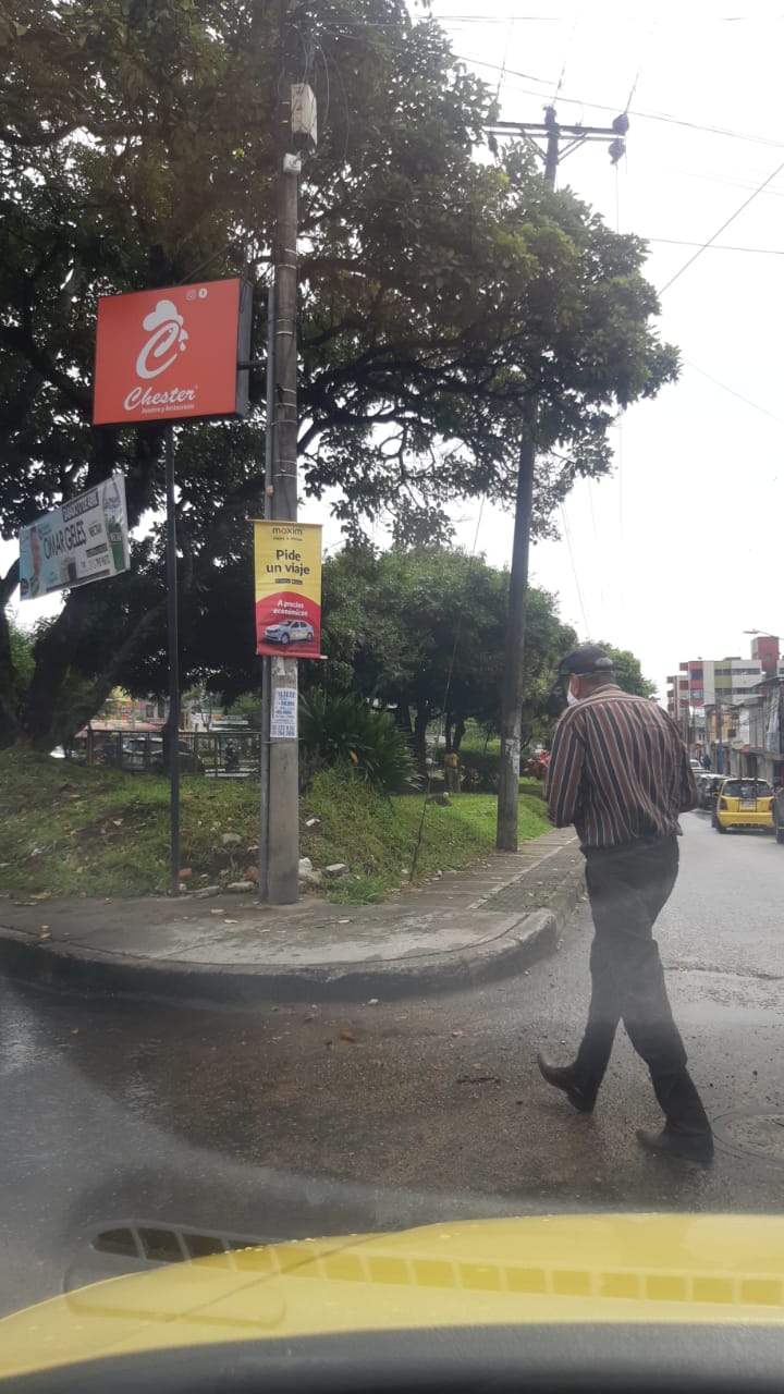 Taxistas de Ibagué protestaron frente a multicentro por promover el transporte ilegal 2