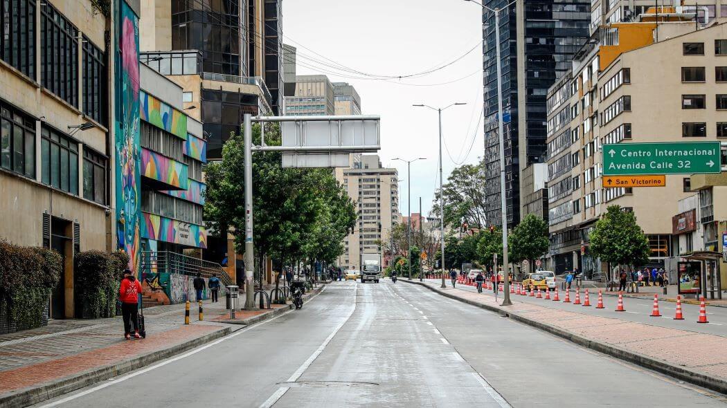 Sábado 1 de mayo bajo cuarentena general en Bogotá 1
