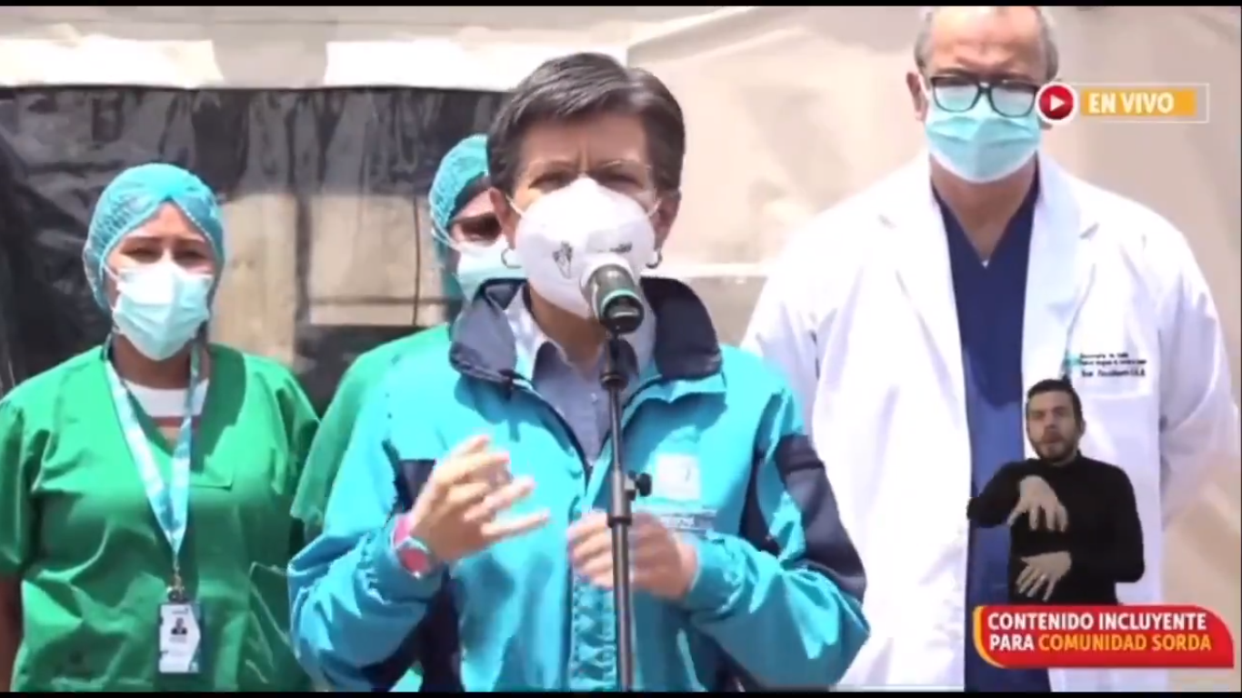 Las tres medidas de Claudia López para expansión hospitalaria en Bogotá 1