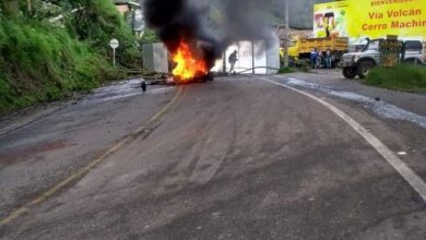 Incomunicado y sin agua amaneció municipio de Cajamarca 3