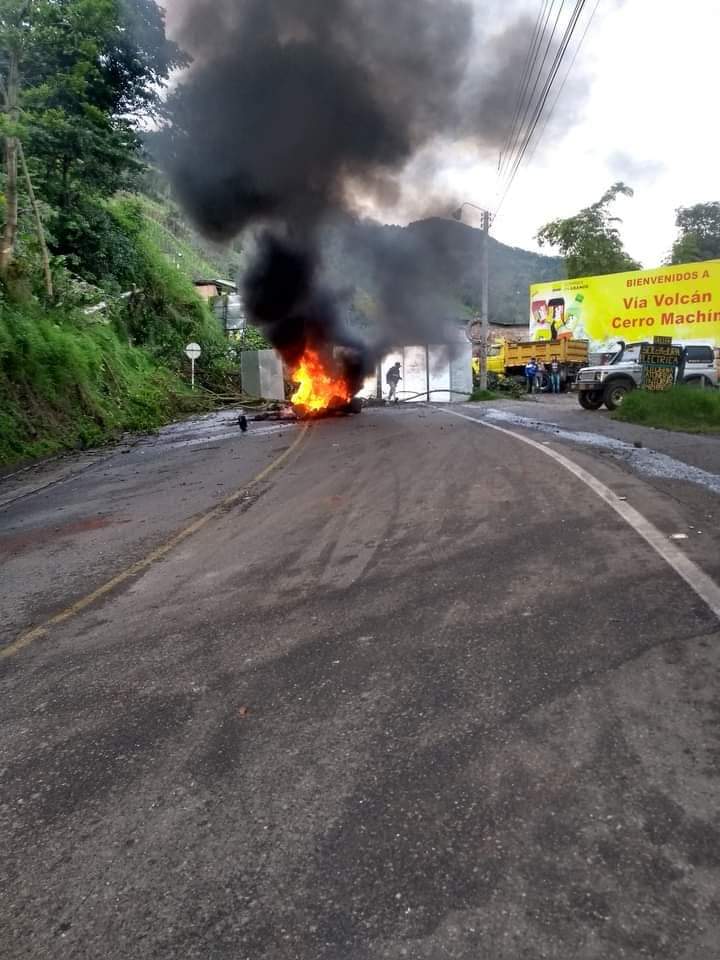 Incomunicado y sin agua amaneció municipio de Cajamarca 1