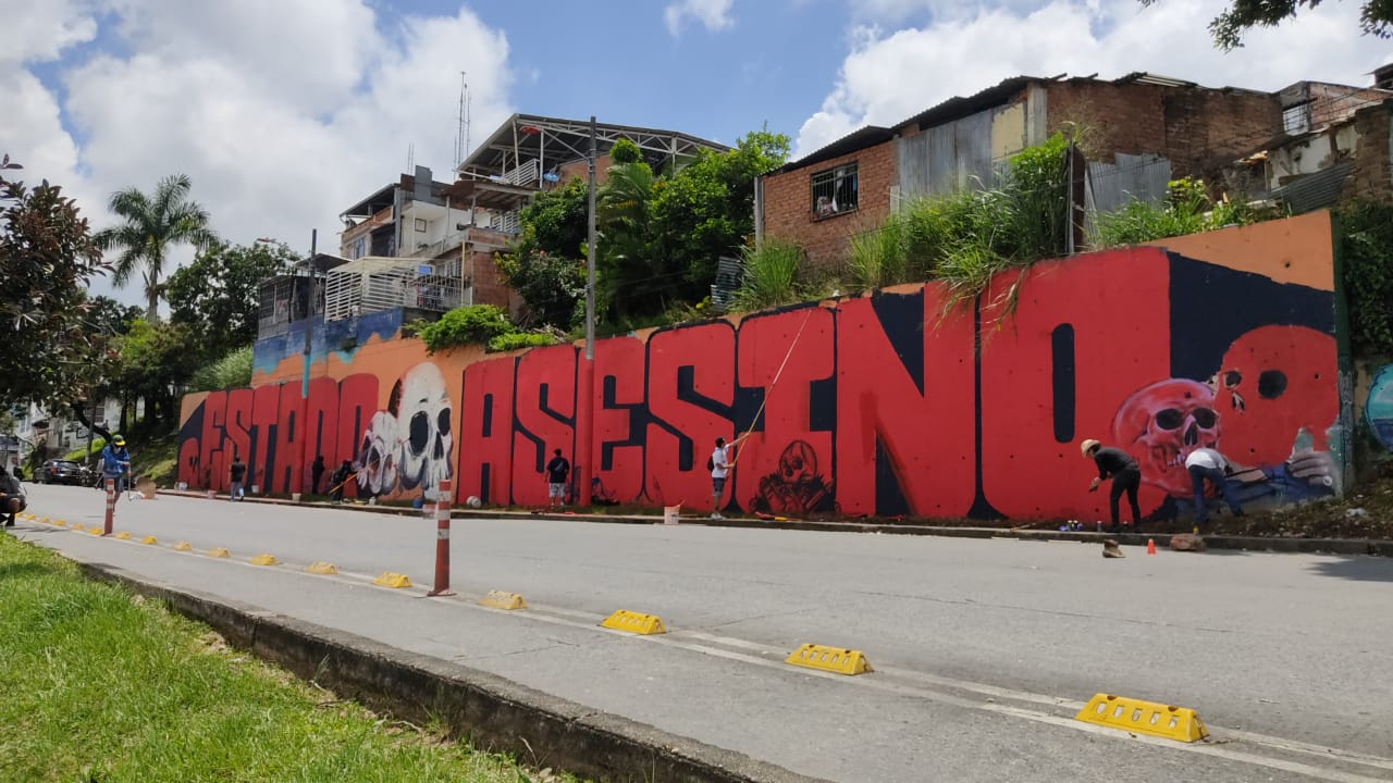 En tranquilidad transcurren las manifestaciones del 7º día de paro en Ibagué 4