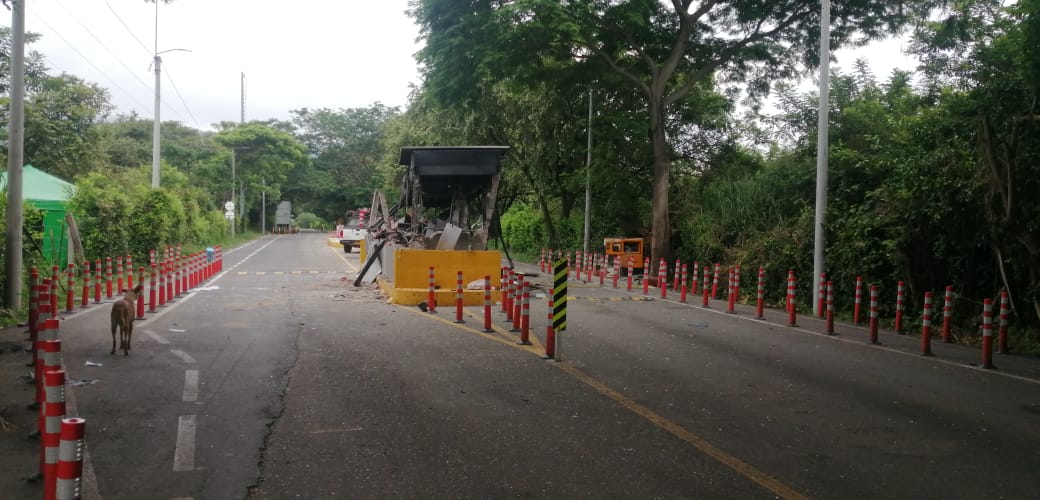 ¿Quién quemó el peaje entre Líbano y Armero? Si sabe, puede tener una recompensa 3