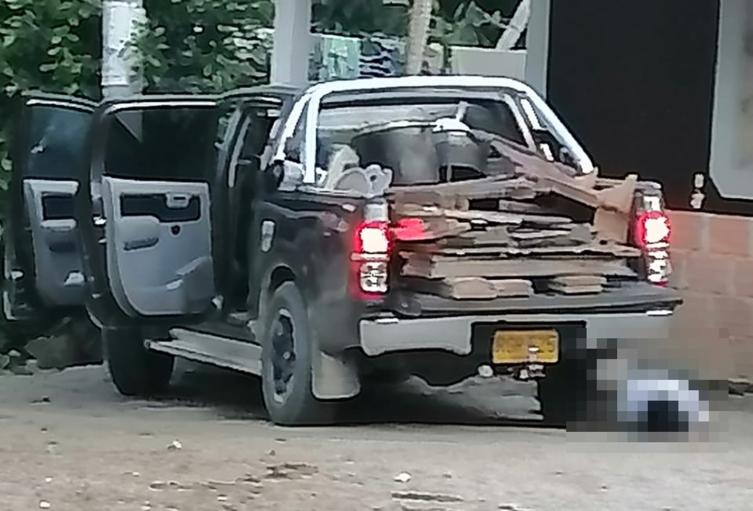 Un herido y dos personas fallecidas deja sicariato en el Espinal 1