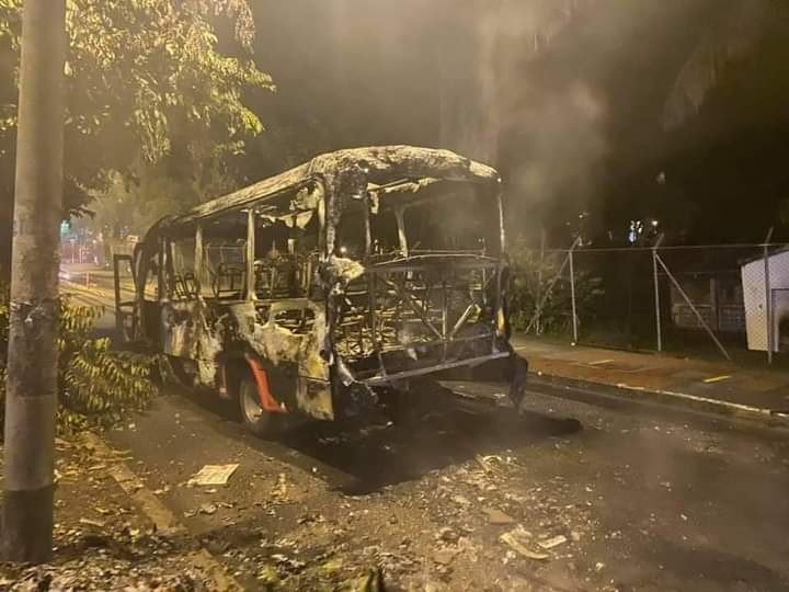 Empresa de trasporte denuncia negligencia por parte del secretario de Gobierno durante vandalismo 5