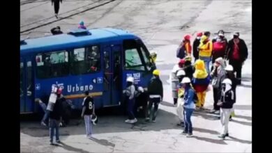 Secuestraron 6 buses del SITP con pasajeros 6