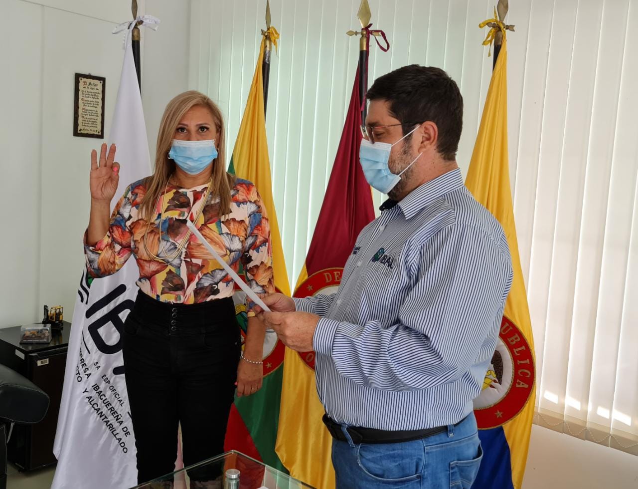 Olga Lucía Liévano Rodríguez, se posesionó como nueva secretaria General del IBAL 1