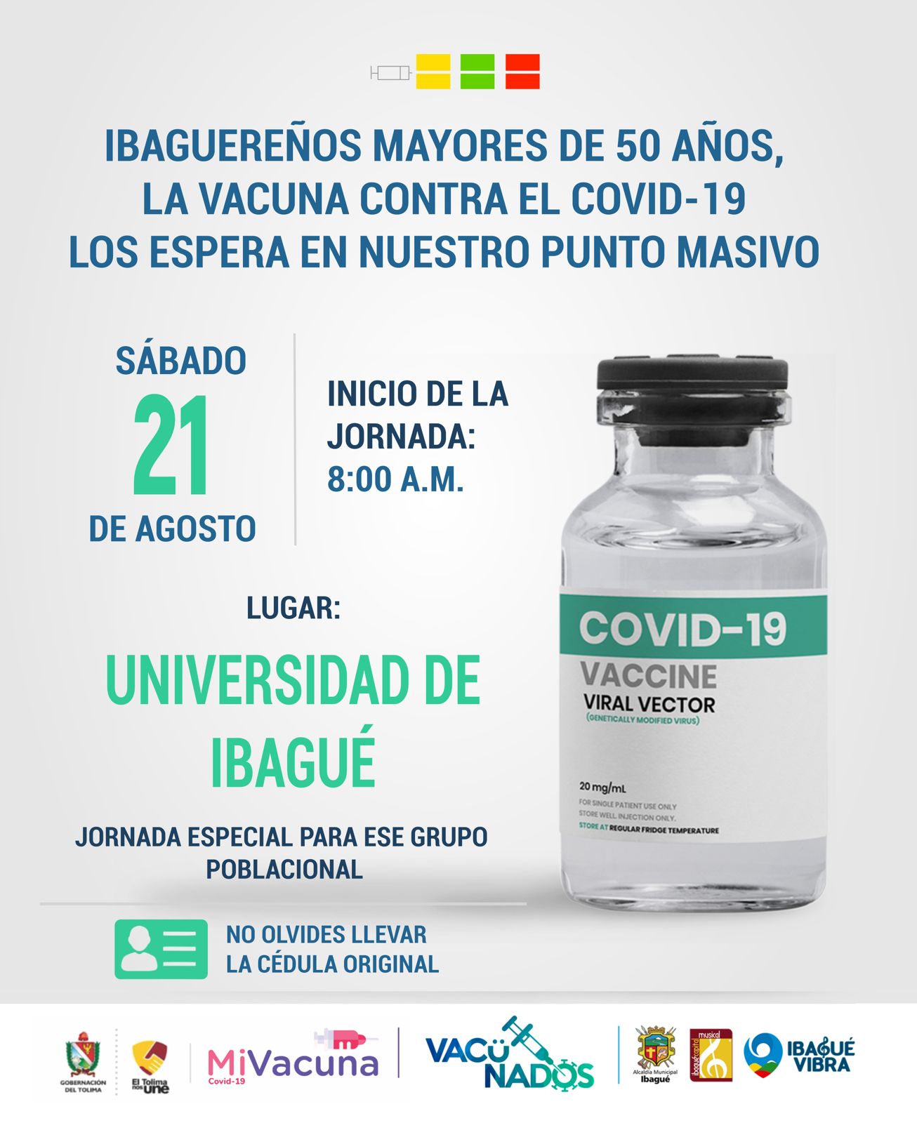 Este sábado habrán vacunas en el sur de Ibagué 4