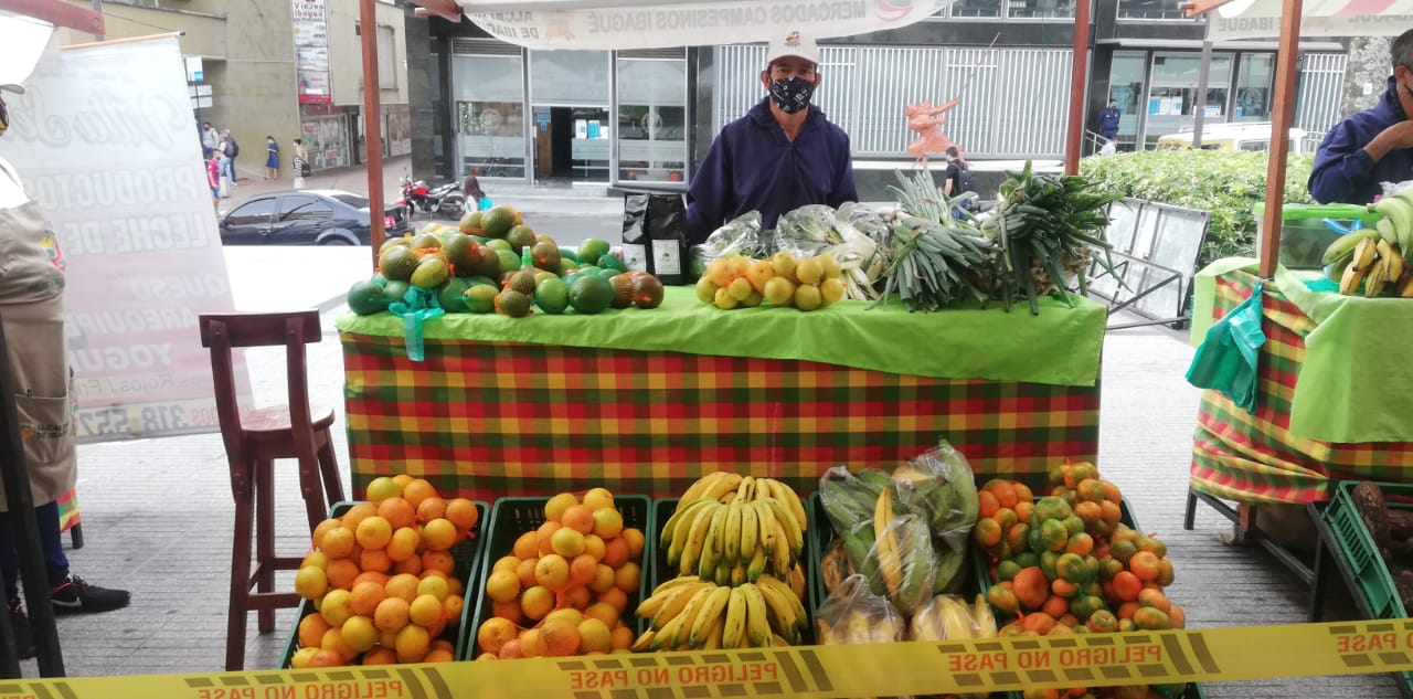 Este fin de semana, Ibagué tendrá doble jornada de Mercados Campesinos 1