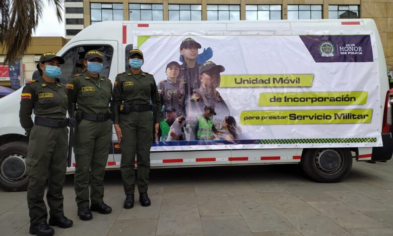 Nueva Unidad Móvil de Incorporación fue lanzada por la Policía en Bogotá 1