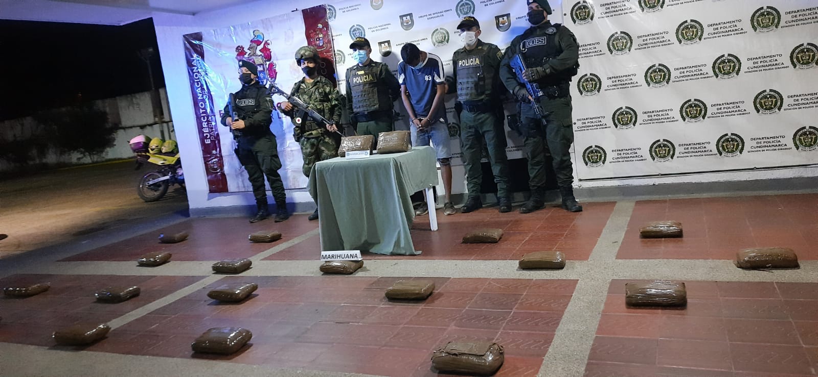 Incautan más de 20 kilos de marihuana tipo krip que sería vendida en Flandes 1