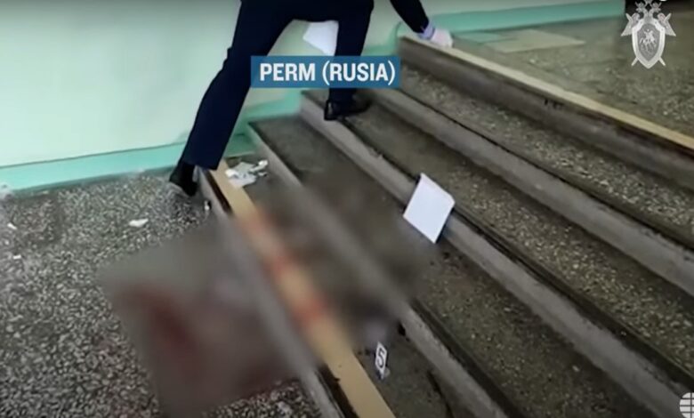 Estudiante entro disparando a una facultad de Moscú y provoco la muerte a seis compañeros en la universidad. 1