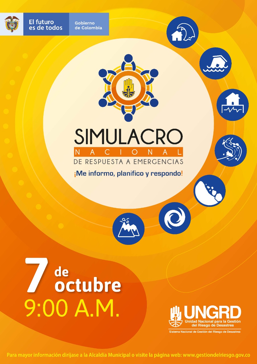 Simulacro Nacional de emergencias