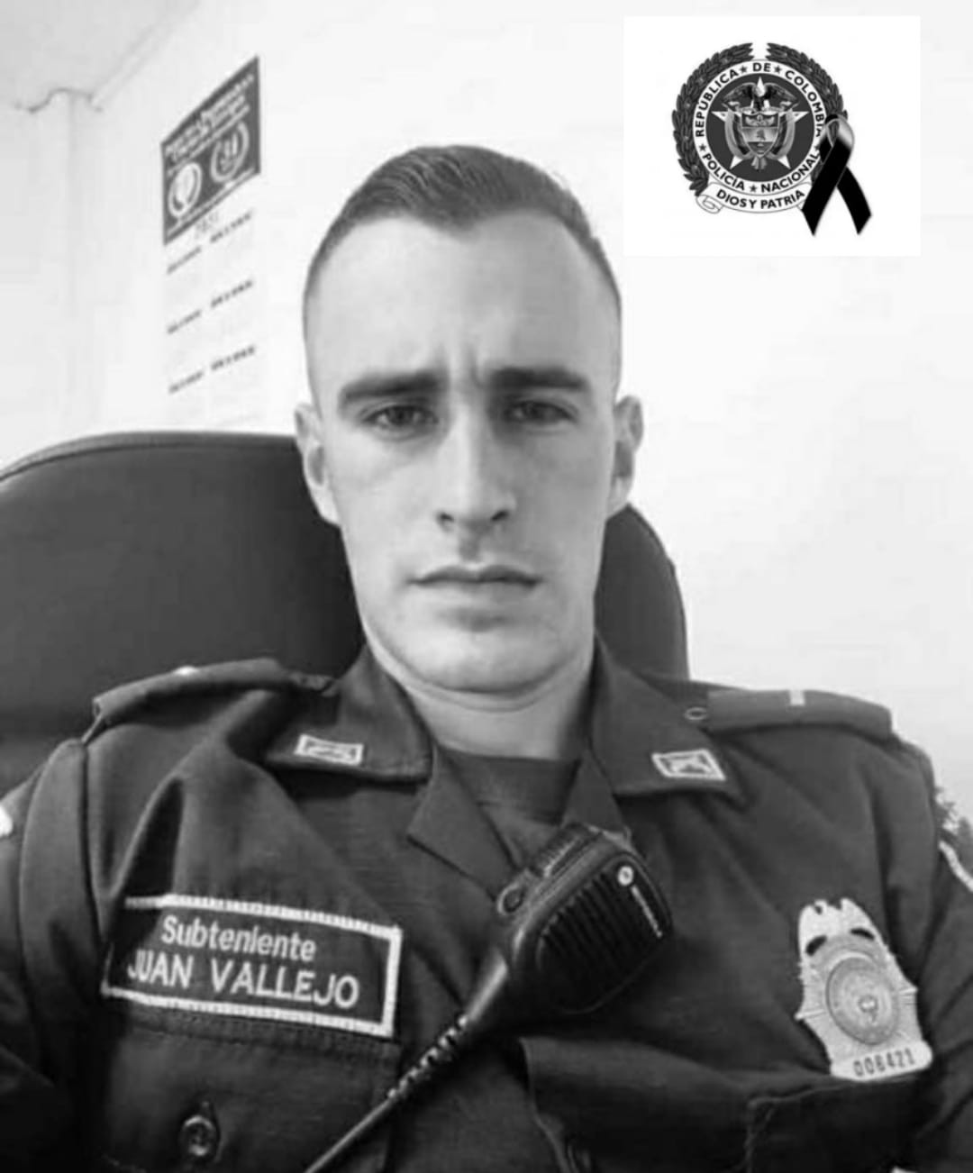 Policía asesinado en balacera en Bogotá