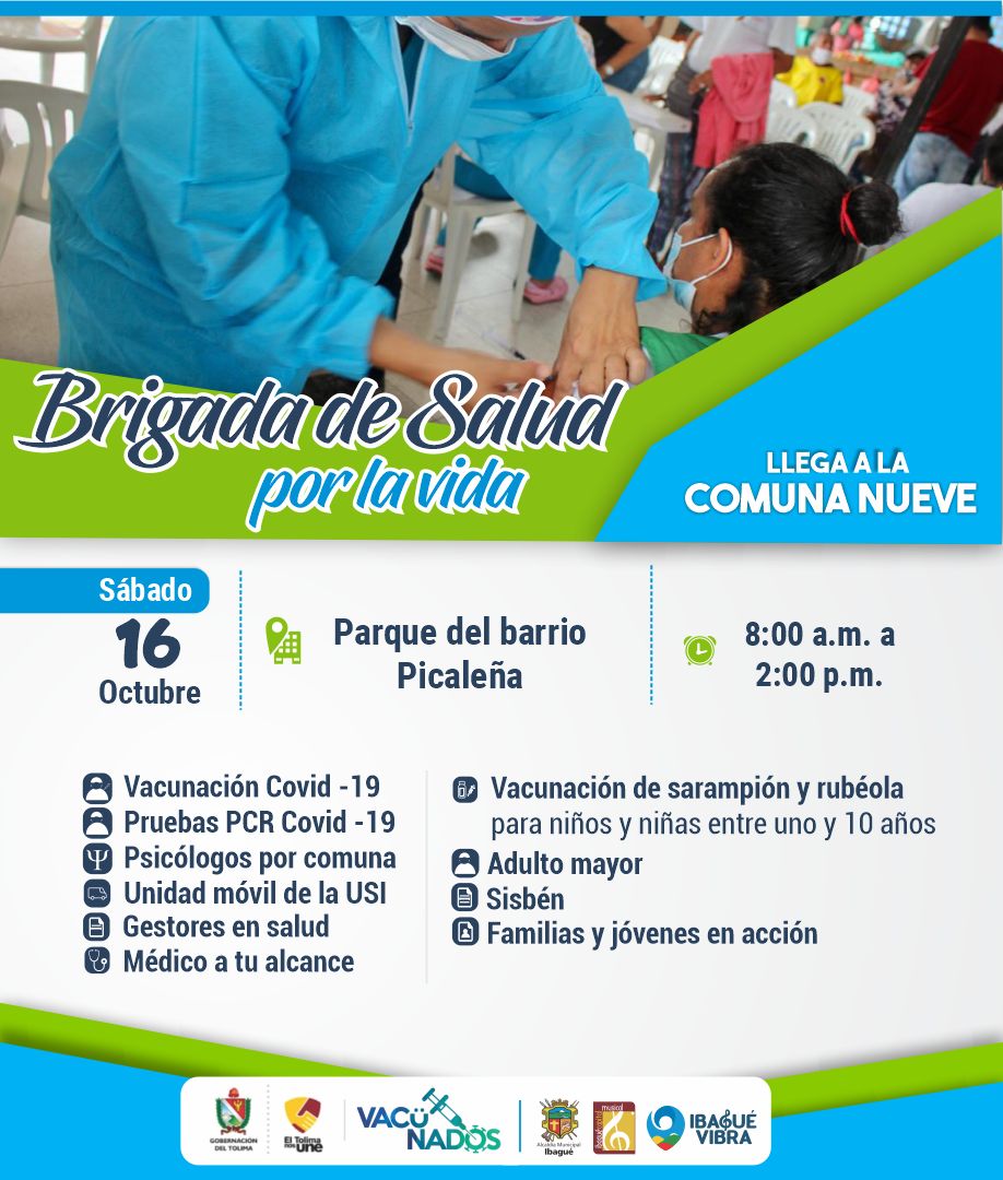 Este sábado ‘Brigada de salud por la vida’ en la comuna Nueve 3
