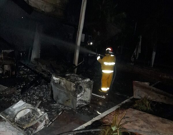 Incendio destruyó una vivienda en el corregimiento de Chicoral en el Espinal 3