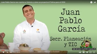 Juan Pablo García, Secretario de Planeación en el Tolima 1