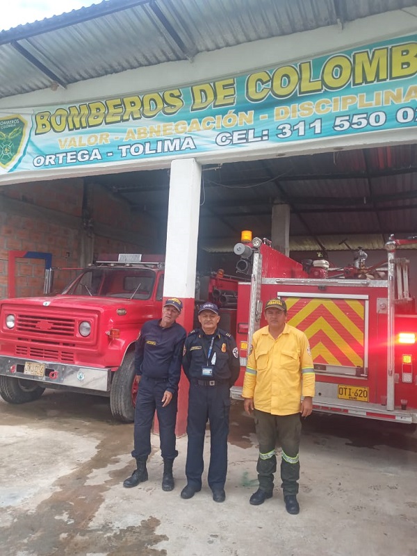 En cese de actividades bomberos de Ortega en el sur del Tolima 5