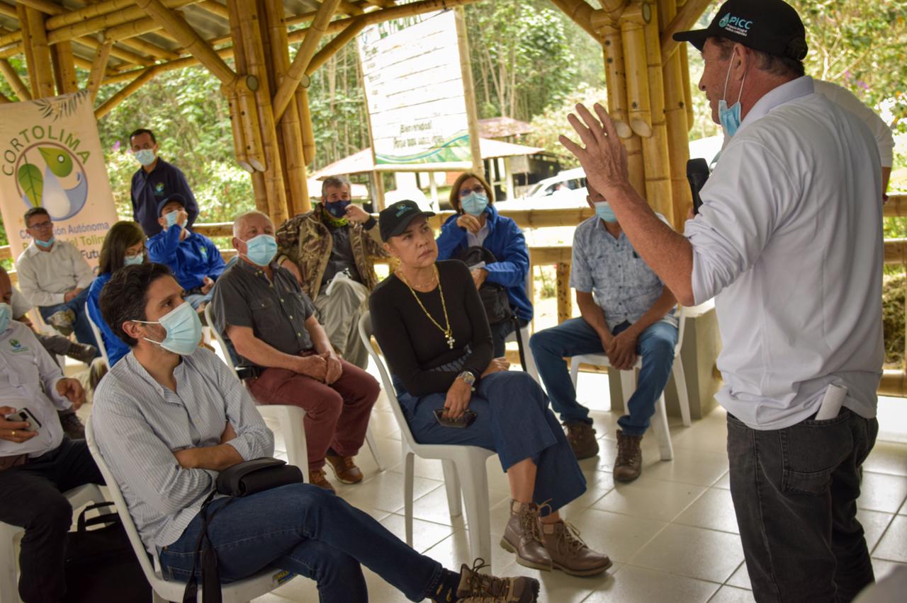Cortolima recorrió el Cañón con el Viceministro de Ordenamiento ambiental del territorio 4