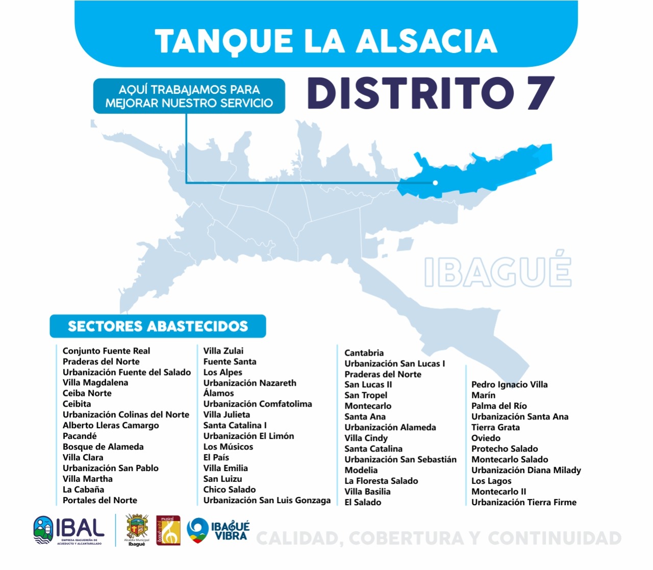 Ahorre agua si vive en la comuna 7, el Ibal suspenderá suministro por reparación 4