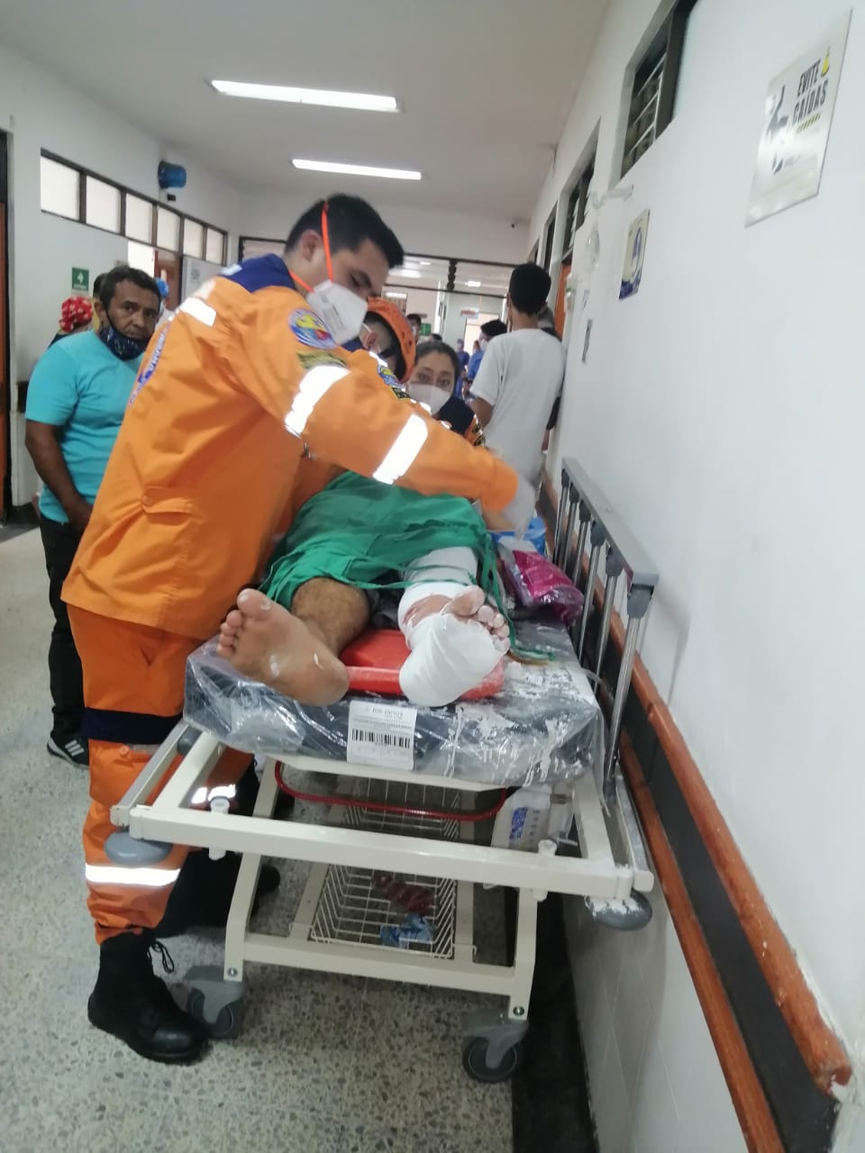 13 heridos de El Espinal trasladados al Federico Lleras 1