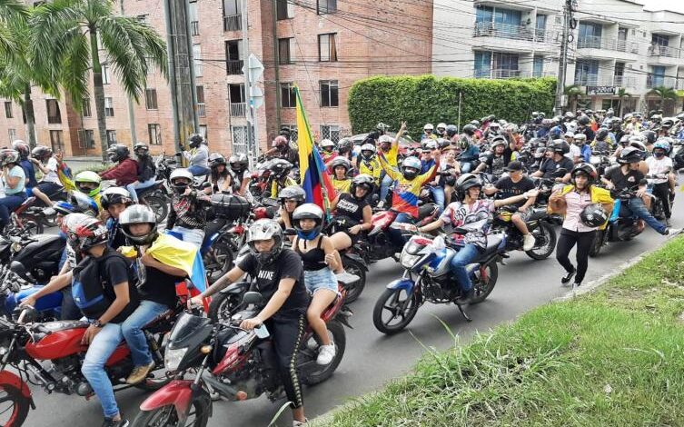 Motociclistas de Ibagué se unen a marcha, estas son las vías y razones 1
