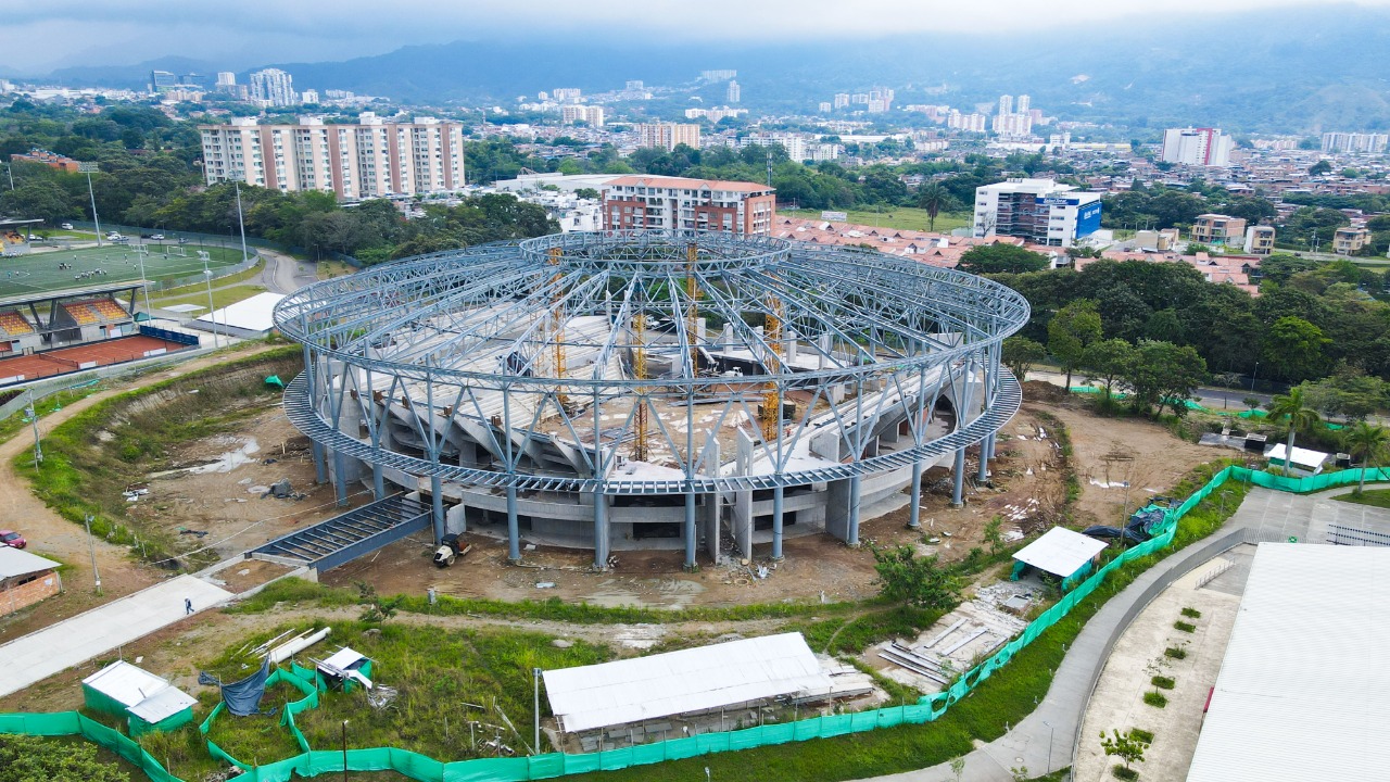 Coliseo Mayor reanuda obras de construcción 1