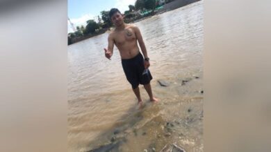 Soldado desapareció mientras nadaba en el río Saldaña 6