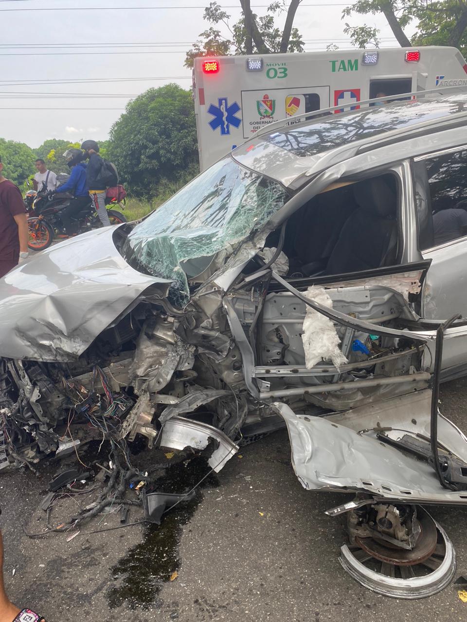 Camioneta de la Gerente del Hospital San Rafael sufrió accidente de tránsito entre Chicoral y El Espinal 1