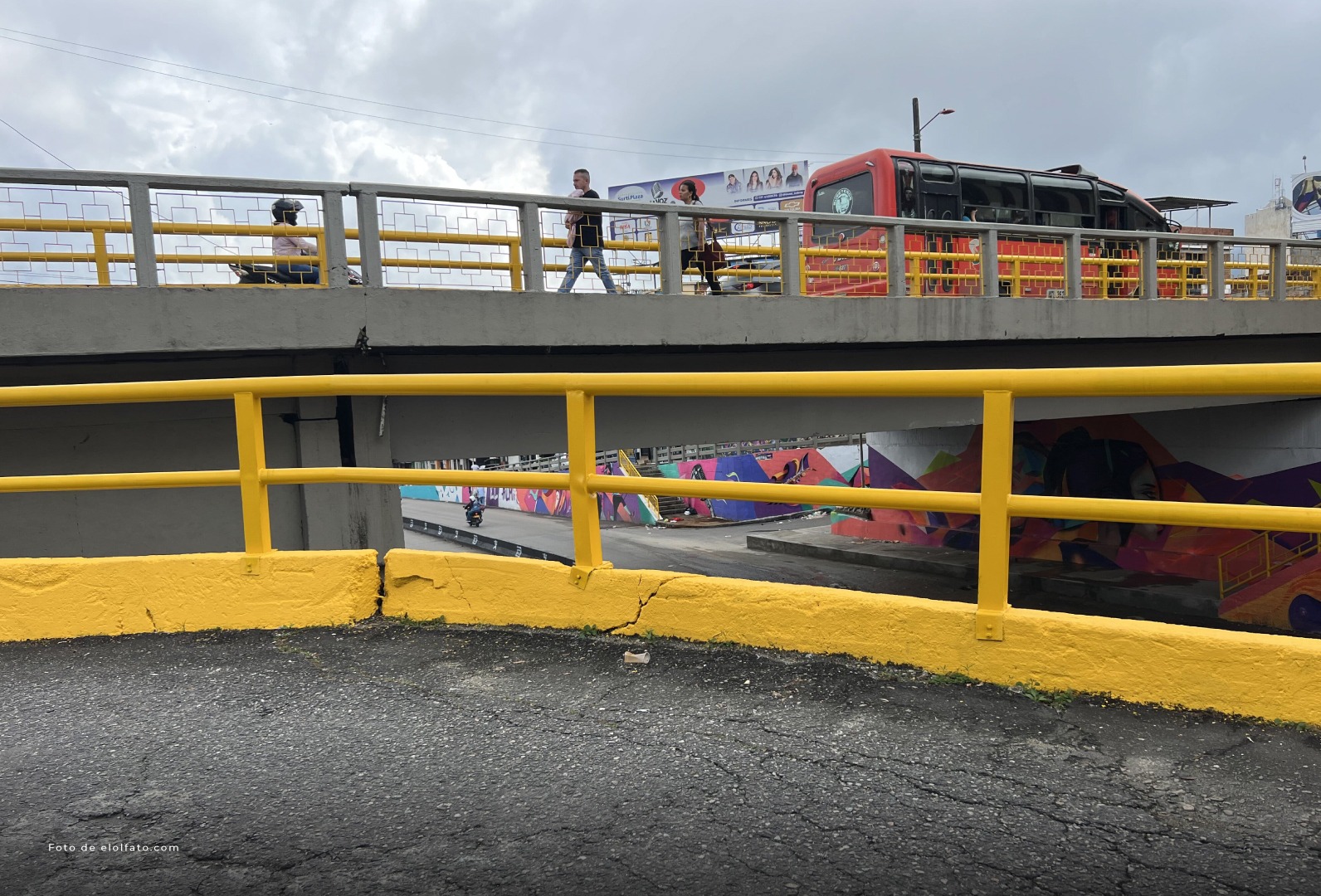 Procuraduría exige a la Alcaldía de Ibagué rehabilitar muro de contención del puente de la 19 1