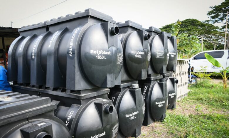 Cortolima entrega Sistemas de Tratamiento de Aguas Residuales y Estufas Ecoeficientes en Prado 1