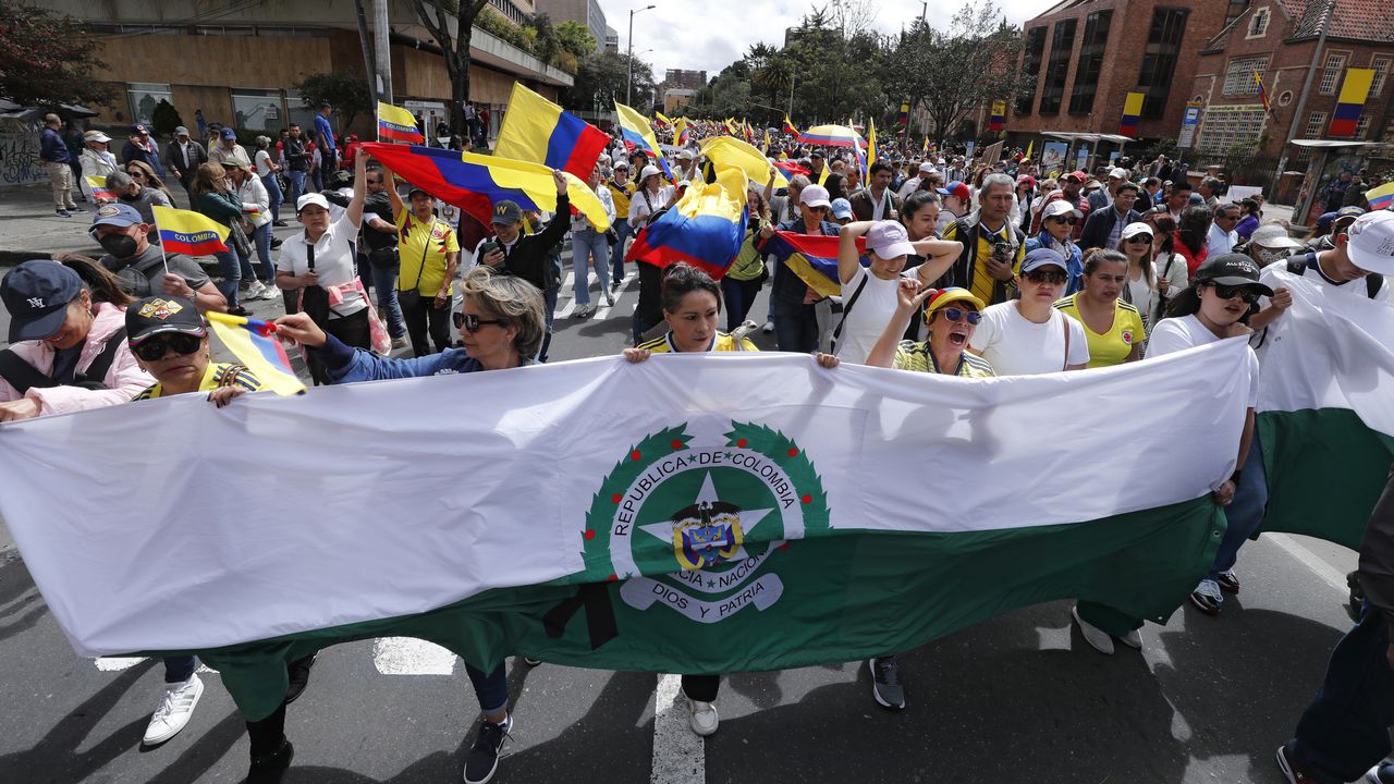 ¡Marcha de la Fuerza Pública en Ibagué! Reclaman seguridad y firmeza en políticas gubernamentales" 1