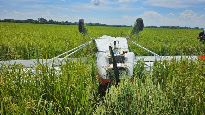 Ilesos los pasajeros de avioneta que se accidentó en Yopal, Casanare 1