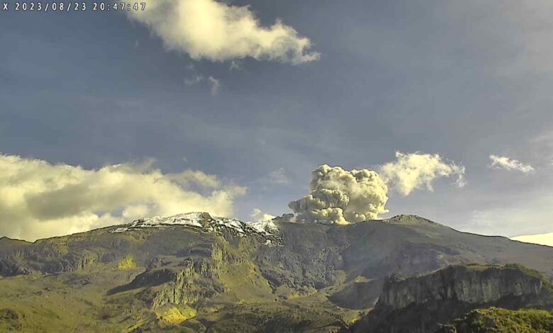 Comportamiento Inestable del Volcán Nevado del Ruiz: Aumenta la Actividad Sísmica y de Emisiones 1