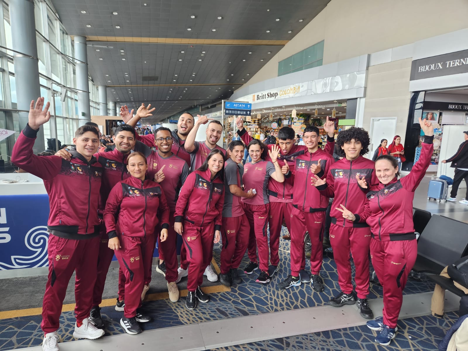 Selección Tolima de Esgrima se prepara en México para los Juegos Deportivos Nacionales 1